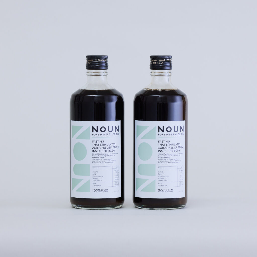 NOUN PURE MINERAL DRINK ファスティング　ドリンク 2日間ファスティングコース（パーソナルカウンセリング＆サポート付